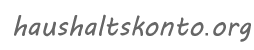 Logo haushaltskonto.org